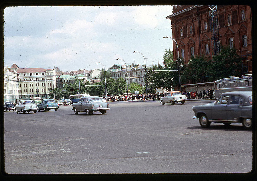 1062 Москва 1969 года в объективе американского фотографа